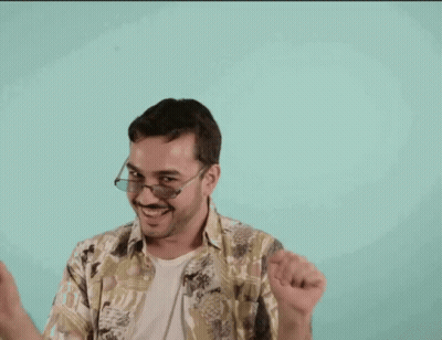 Man In Camouflage Shirt Dancing GIF