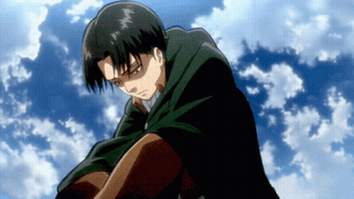 Man In Cape Looking Down At Sky GIF