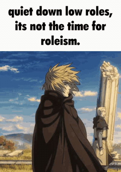 Man In Cape Saying Quiet Down Low Roles It's Not The Time For Roleism GIF