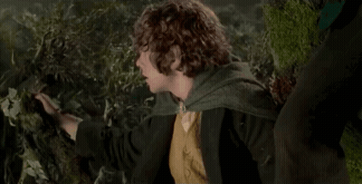 Man In Cape Saying Yes In Forest GIF