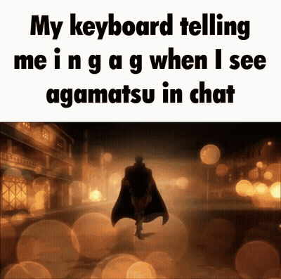 Man In Cape With Keyboard Ingag Agamatsu GIF