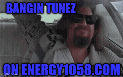 Man In Car Bangin Tunez On Energy1058.com GIF