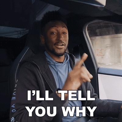 Man In Car I'll Tell You Why GIF