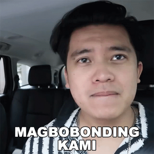 Man In Car Magbobonding Kami GIF