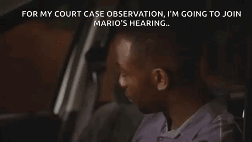 Man In Car Mentioning Mario Hearing GIF
