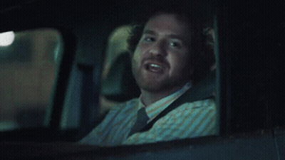 Man In Car Saying Go Get 'Em Tiger GIF
