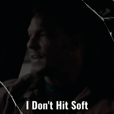 Man In Car Saying I Don't Hit Soft GIF