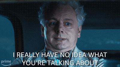Man In Car Saying I Really Have No Idea What You're Talking About GIF