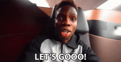 Man In Car Saying Let's Goooo GIF