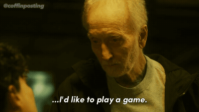Man In Car Says From Now On You Call Me Jigsaw GIF