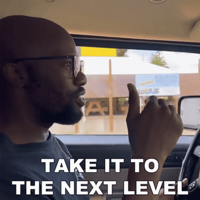 Man In Car Take It To The Next Level GIF