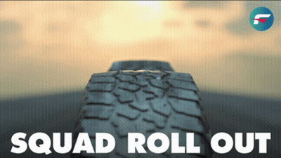 Man In Car Talking To Woman With Delayed Above GIF