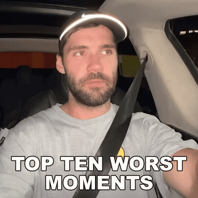 Man in Car Top Ten Worst Moments