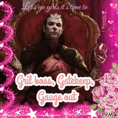 Man In Chair Let's Go Girls It's Time To Grill Boss Gatekeep GIF