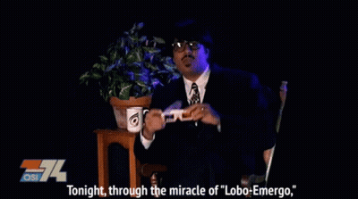 Man In Chair Says You'll Be Transported To The Brink Of Scariness GIF