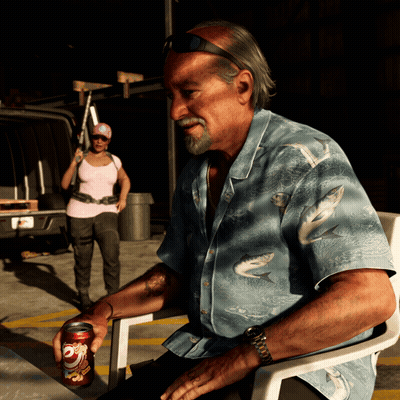 Man In Chair With Dr Pepper Can GIF