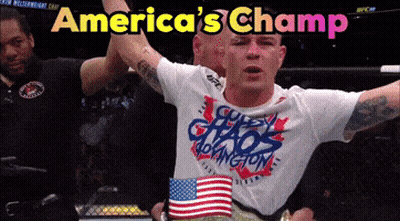 Man In Chaos Washington Shirt GIF