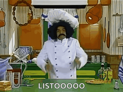 Man In Chef Costume GIF