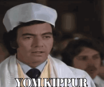 Man In Chef Hat Saying Yom Kippur GIF