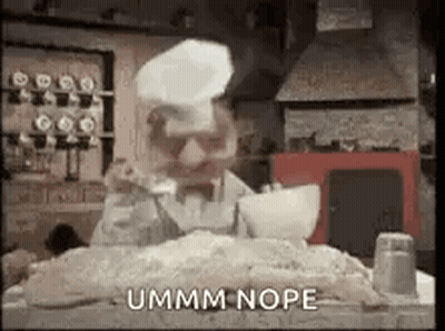 Man In Chef Hat Sitting With Dough GIF