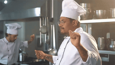 Man In Chef Hat Thumbs Up GIF
