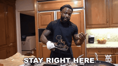 Man In Chef O'Nasty Apron And Hat GIF