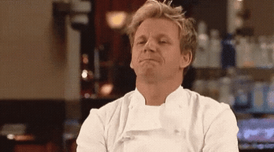 Man In Chef Uniform Making Funny Face GIF