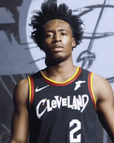 Man In Cleveland Jersey Number 2 GIF