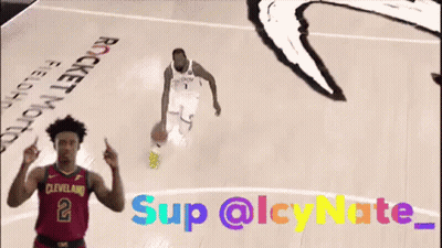 Man In Cleveland Jersey Number 2 GIF