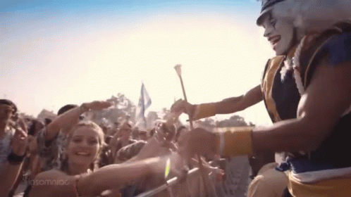 Man In Clown Costume GIF