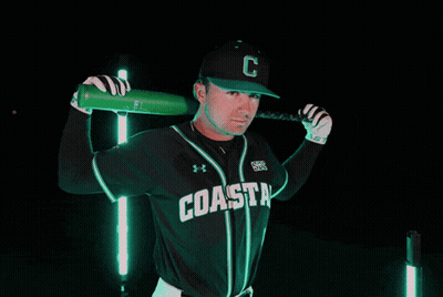 Man In Coastal Jersey Talking To Another Man GIF