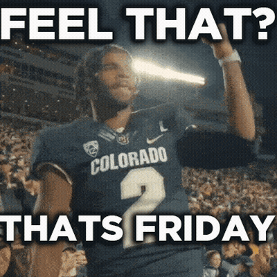 Man In Colorado Jersey Fist Pump GIF