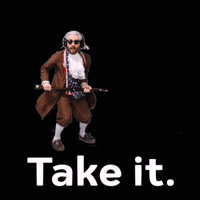 Man In Costume Saying I'm Done GIF
