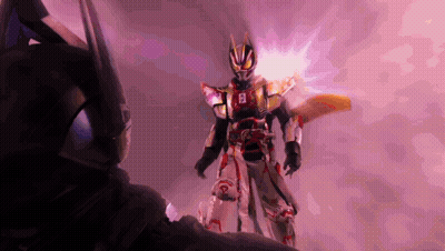 Man In Costume With Number 8 GIF