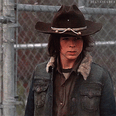Man In Cowboy Hat And Denim Jacket GIF