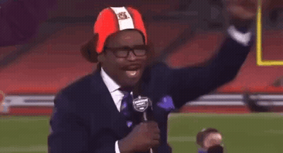 Man In Cowboy Hat And Sunglasses Cheering In Crowd GIF