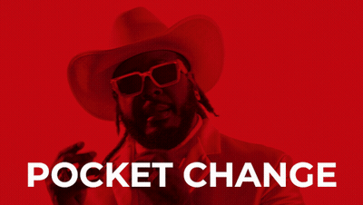 Man In Cowboy Hat And Sunglasses Pocket Change GIF