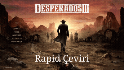 Man In Cowboy Hat Desperados III GIF