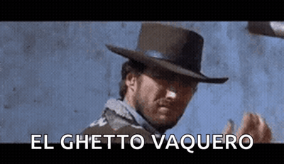 Man In Cowboy Hat El Ghetto Vaquero GIF