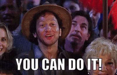 Man In Cowboy Hat Saying You Can Do It GIF