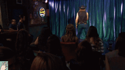 Man In Cowboy Hat Singing GIF