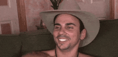 Man In Cowboy Hat Smiling GIF