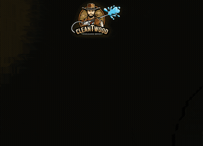 Man in Cowboy Hat Spraying Water Cleantwood Ad