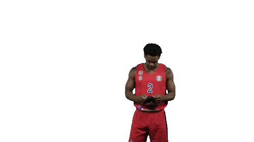 Man In CSKA Jersey Looking At Phone Sticker