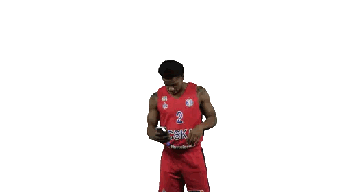 Man In CSKA Jersey Taking Selfie Sticker