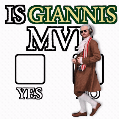 Man In Cubs Shirt Going To Be MVP GIF