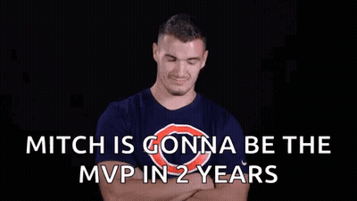 Man In Cubs Shirt MVP Prediction GIF