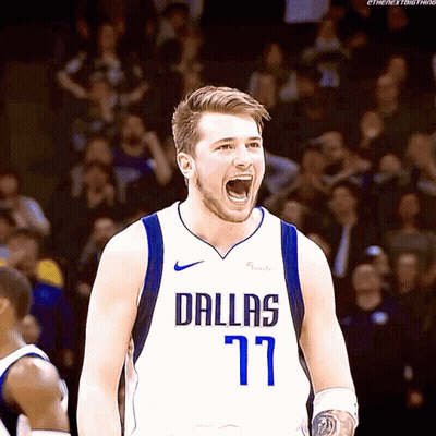 Man In Dallas 77 Jersey Screaming GIF