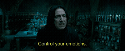 Man In Dark Room Control Your Emotions GIF