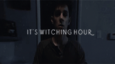 Man In Dark Room Saying It's Switching Hour GIF